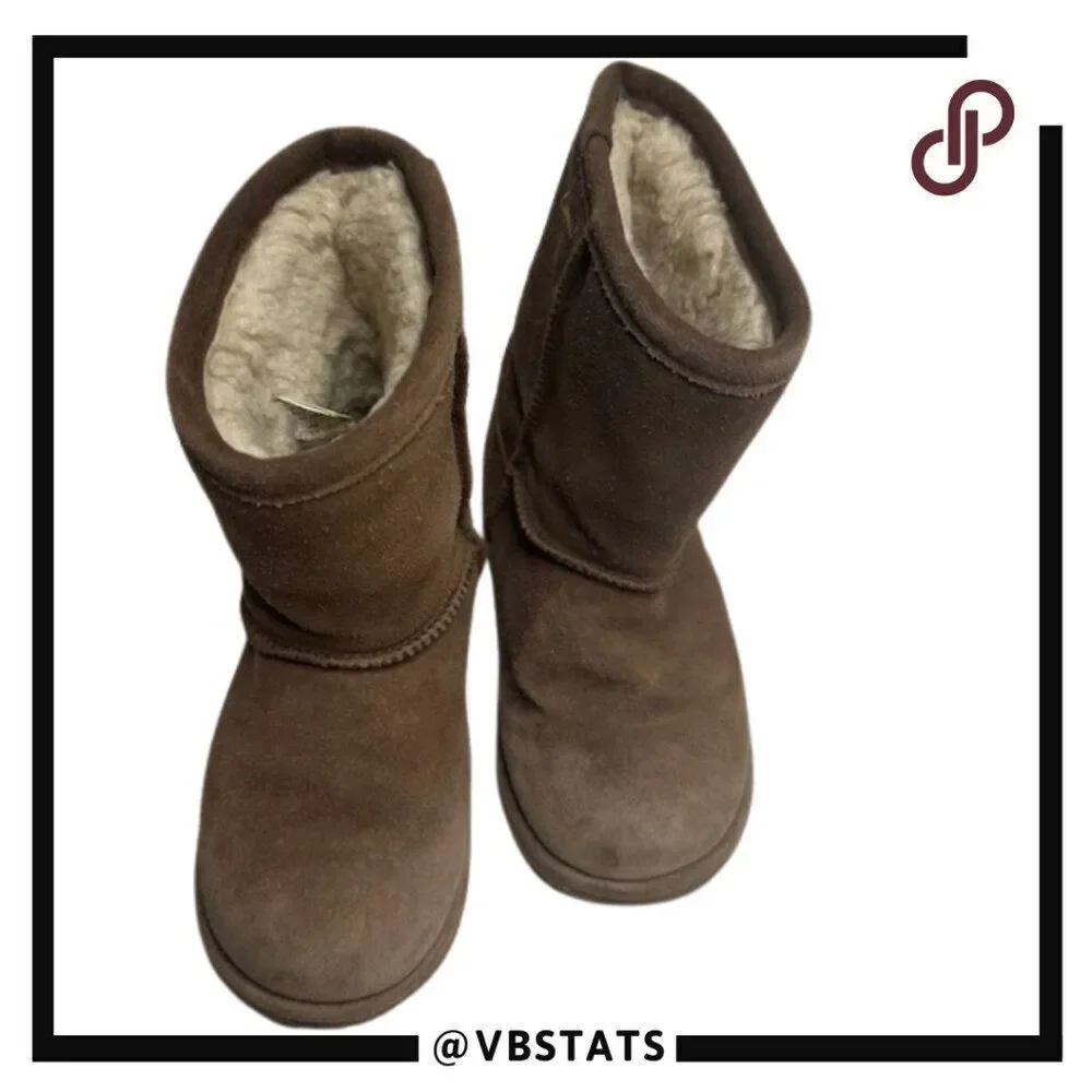 Emu Australia Brumby Lo Kids Midcalf Boot in Brown‎ Size 12 (Kids)